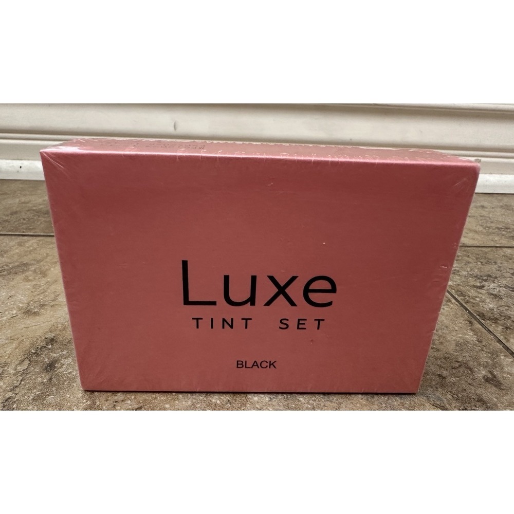🌸 LUXE Cosmetics Luxe Tint Set – Black – Lash & Brow Tinting Kit